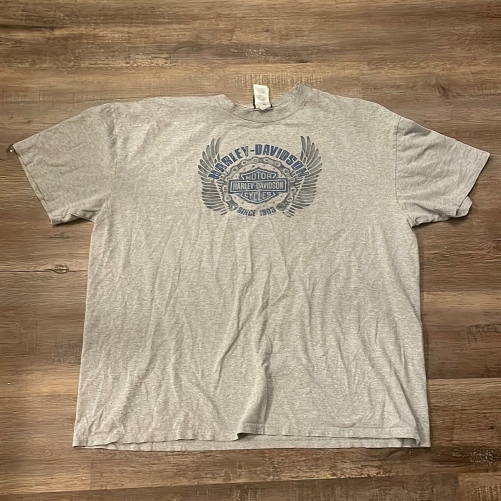 🏍️ Vintage 2000s Harley Davidson New River Gorge WV T Shirt 3XL